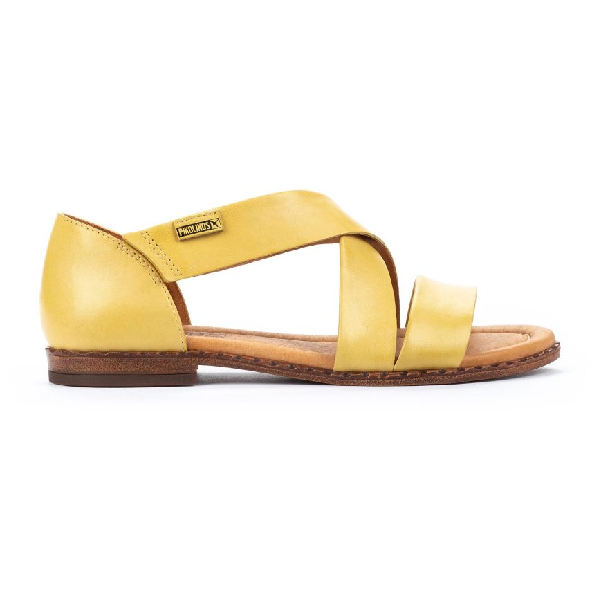 Women\'s Pikolinos ALGAR Sandals Yellow | NZ W12Q905